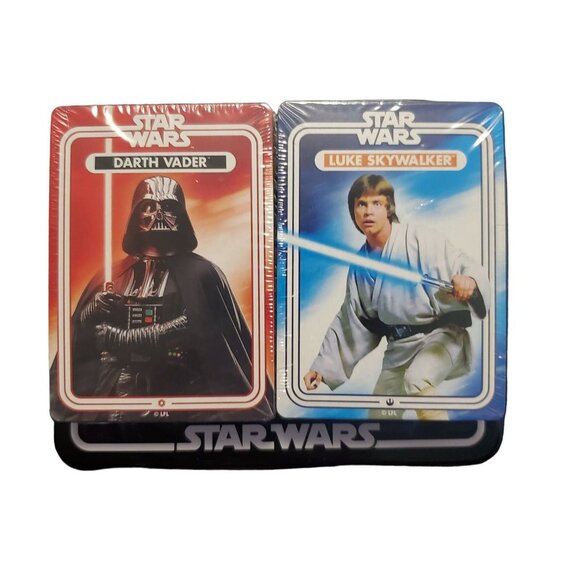 NIB Star Wars Special Edition Playing Card Set (2 Decks of 52 Cards) Tin Box - Picture 3 of 4